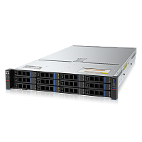Серверная платформа/ Gooxi SL201-D12R-NV-G3 2U 12 bay server with NVME bp,based on ice lake 1xPCIe 4.0x16; 2xPCIe 4.0x8 2x 2.5" rear SAS/SATA 1300W 1+1 PSU EU power cables (0.95.002.0104)