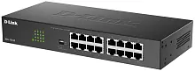 Коммутатор D-Link Неуправляемый коммутатор, 16x1000Base-T, DIP-переключатель, защита от статического электричества до 1 кВ (DGS-1016D/J1A)