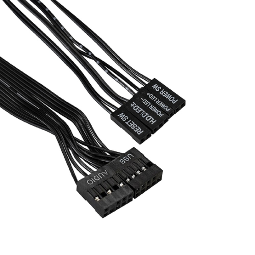 Exegate EX292350RUS Корпус Minitower ExeGate BAA-113-AAA450 (mATX, БП AAA450 с вент. 8см, 2*USB, аудио, черный) фото 3