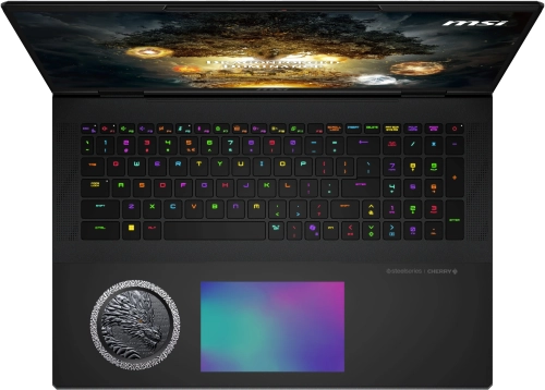 Ноутбук MSI Titan 18 HX Dragon Edition Draco A2WJ (9S7-1824D6-1251) Ноутбук MSI Titan 18 HX Dragon Edition Draco A2WJ Ultra9 290HX 18 16:10 UHD+ (3840x2400)240Hz DDR5 96GB (48GB*2),4TB SSD (2TB+2TB),NV RTX 5090 (24GB GDDR7),99Whr,3,6kg,2y,Win11Home, (9S7-1824D6-1251) фото 4