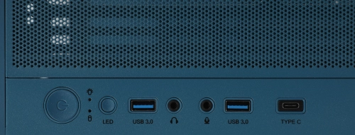 Корпус Montech Sky Two Morocco голубой без БП ATX 3x140mm 2xUSB3.0 audio bott PSU фото 14