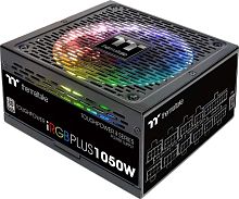 Блок питания Thermaltake ATX 1050W Toughpower iRGB Plus 80+ platinum 24+2x(4+4) pin APFC 140mm fan color LED 12xSATA Cab Manag RTL (PS-TPI-1050F2FDPE-1)