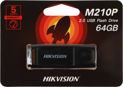 Флеш Диск HIKVision HS-USB-M210P/64G 64Gb [HS-USB-M210P/64G], USB2.0 фото 3