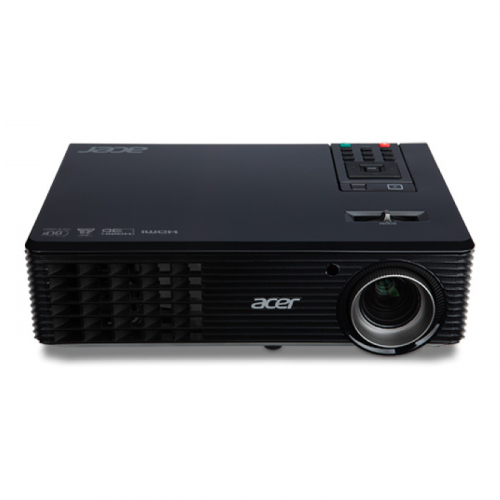 Проектор Acer S1286HN, DLP 3D, XGA, 3500lm, 20000:1, HDMI, RJ45, Black (MR.JQG11.001)