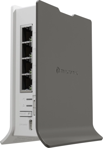 MikroTik hAP ax lite LTE6 L41G-2axD&FG621-EA Маршрутизатор + LTE6 модем, 4* 1Gbit RJ45, Micro sim slot