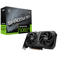 Видеокарта PCIE16 RTX5060TI 8GB RTX 5060 Ti 8G SHADOW 2X OC PLUS MSI