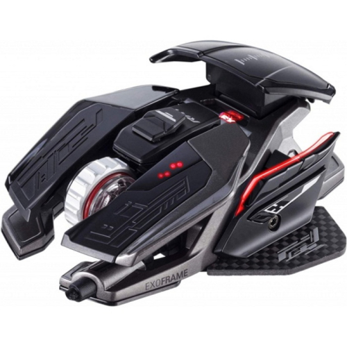 Игровая мышь Mad Catz R.A.T. PRO X3, Wired, PMW3389, Omron, USB, 10But, 16000 dpi, RGB, cable 1.8m (MR05DCINBL001-0) фото 3