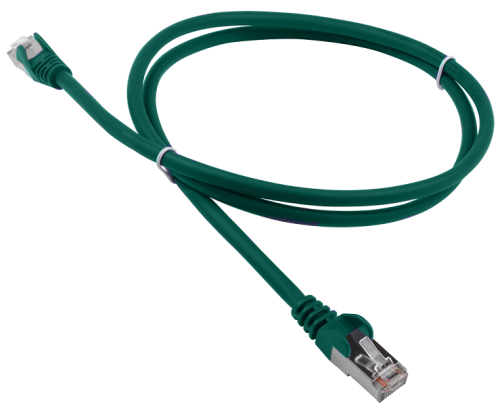 Патч-корд LANMASTER LSZH FTP кат.5e, 2.0 м, зеленый (LAN-PC45/  S5E-2.0-GN) (LAN-PC45/S5E-2.0-GN)