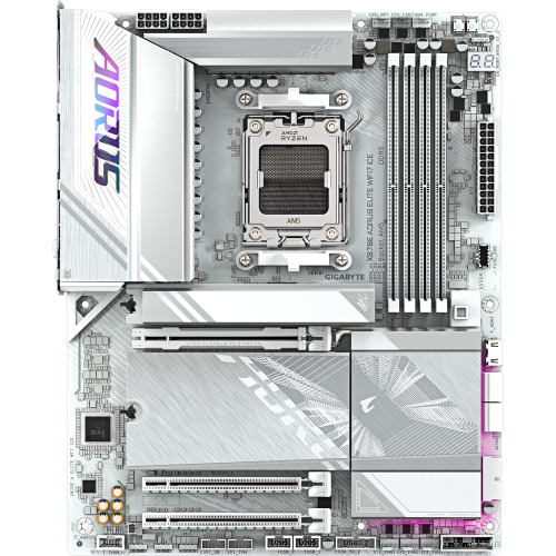 Материнская плата/ X870E A ELITE WF7 ICE