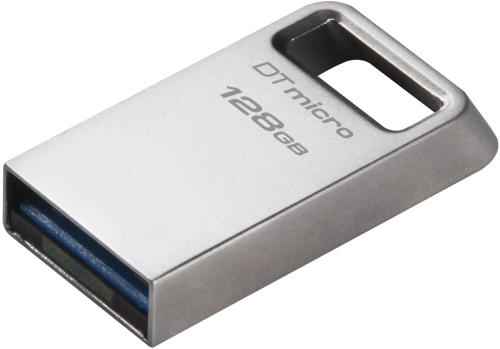Флеш-накопитель Kingston 128GB DataTraveler Micro 200MB/ s Metal USB 3.2 Gen 1 (DTMC3G2/ 128GB) (DTMC3G2/128GB) фото 2