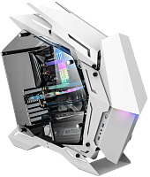 Корпус без блока питания/ Case JONSBO MOD-3, Full-Tower, TG, no fans, 2xUSB-A 3.0, EATX, ATX, mATX, mITX White (MOD-3 WHITE)