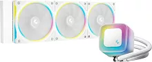 Система водяного охлаждения Deepcool LE360 Pro ARGB Soc-AM5/AM4/1200/1700/1851 белый 4-pin 19-33dB Al 300W 1817gr Ret (R-LE360PRO-WHAMMC-G-1)