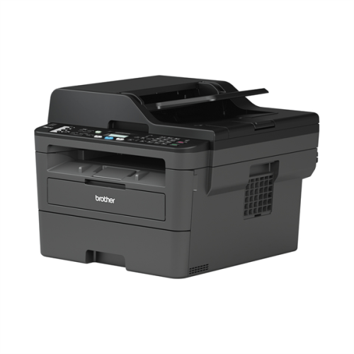 Brother MFCL-2710DW, P/ C/ S/ F, A4, 30 стр/ мин, 64МБ, Duplex, ADF50, GigaLAN,Wi-Fi, USB, лоток 250 л., старт.картридж 700 стр. (MFCL2710DWG1)