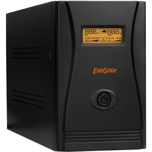 Exegate EP285519RUS ИБП ExeGate SpecialPro Smart LLB-2000.LCD.AVR.EURO.RJ.USB