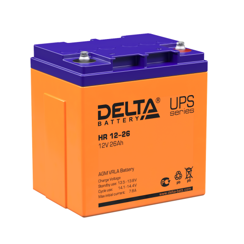 Аккумуляторная батарея DELTA BATTERY HR 12-26