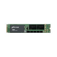 Серверные твердотельные накопители/ Micron SSD 7450 PRO, 960GB, M.2(22x110mm), NVMe, PCIe 4.0 x4, 3D TLC, R/W 5000/1400MB/s, IOPs 520 000/82 000, TBW 1700, DWPD 1 (12 мес.) (MTFDKBG960TFR-1BC1ZABYY)