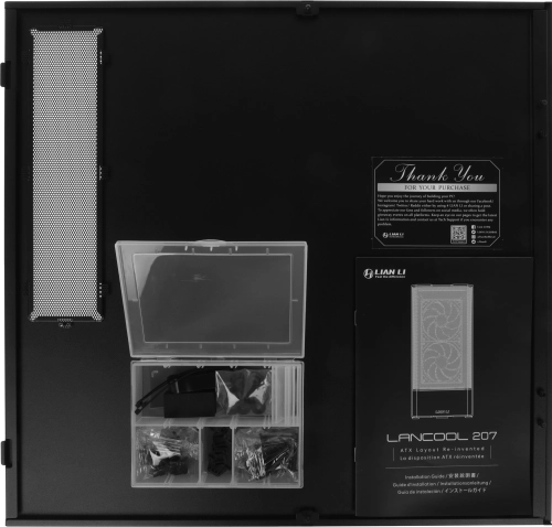Корпус Lian-Li Lancool 207 черный без БП ATX 4x120mm 2x140mm 2xUSB3.0 audio bott PSU (G99.LAN207RX.R0/RS) фото 8