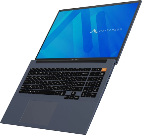 Ноутбук Maibenben M16C-R745UM (M16C-R745UM0F14HU4E10) Ноутбук Maibenben M16C-R745UM, 16 IPS FHD+, AMD Ryzen 7 7445HS, 16Gb, SSD 512Gb, WiFi, BT, Cam 4026mAh Win11 blue (M16C-R745UM0F14HU4E10) фото 4