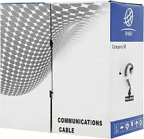 Кабель сетевой Ningbo UTP 4 пары cat.5E solid 0.5мм CCA molded 305м серый (1649789) (1649789#MLN)