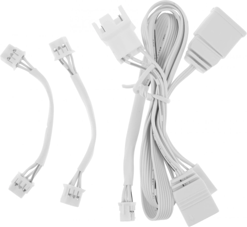 Вентилятор для корпуса Formula Air Bridge Plus ARGB 120х120x25 белый 4-pin 27.2дБ (упак.:3шт) (AIR BRIDGE PLUS WH) Ret фото 12