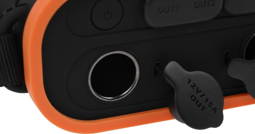 Мобильный аккумулятор TopON TOP-X100 96000mAh Qualcomm Quick Charge 3.0, Power Delivery, Qi, PPS 184W 3A черный/ оранжевый (102705) фото 24