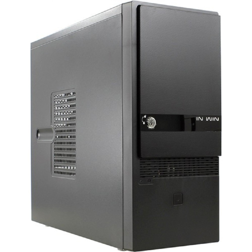 Midi Tower InWin EC046 Black 450W PM-450ATX U3.0*2+A(HD) + key lock & key ATX (6195402)