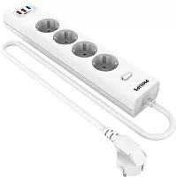 Сетевой фильтр Philips CHP8246WA/ 51 2м (4 розетки) белый (коробка) (CHP8246WA/51)