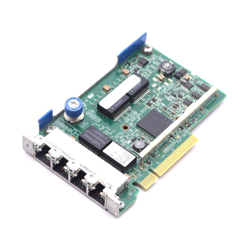 Сетевой адаптер HPE Ethernet 1Gb 4-port FLR-T BCM5719 Adapter, PCIe 2.0 FlexibleLOM, for DL360/380 Gen8/9/10 (629135-B21) (634025-001)