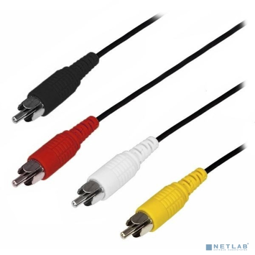 Rexant (17-0207) Шнур 3х3 RCA 10М