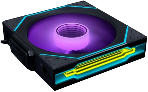 Вентилятор для корпуса Lian-Li Uni Fan SL-INF Wireless 120 Reverse ARGB 120х122.1x28 черный 4-pin 32.2дБ (G99.12RSLIN1W1B.R0) Ret фото 2