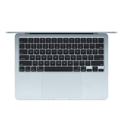 Ноутбук Apple/ 13-inch MacBook Air: M4 10 core CPU, 8 core GPU/16GB/256GB SSD - Sky Blue/RU (MC6T4RU/A) фото 2
