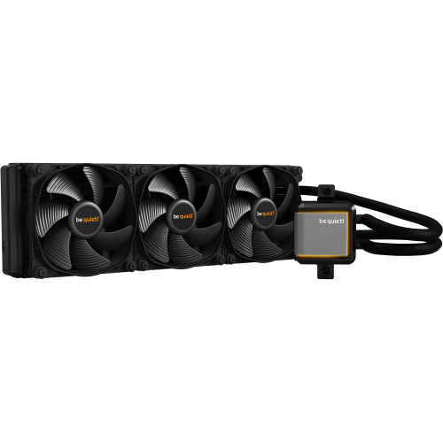 Водяное охлаждение для процессора/ Water Cooling System be quiet! SILENT LOOP 2 360mm (230W, 360mm, Black, ARGB Pump/ Fans: 3x120mm, 73.4CFM, 38dBA, 2200RPM/ Pump 2800RPM, Rad thickness 27mm/ S: 1700, (BW012)