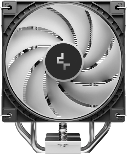Устройство охлаждения(кулер) Deepcool AG400 G2 ARGB Soc-AM5/AM4/1200/1700/1851 серебристый/черный 4-pin 30.93dB Al+Cu 230W 641gr Ret (R-AG400-BKAMMG2-G) фото 3