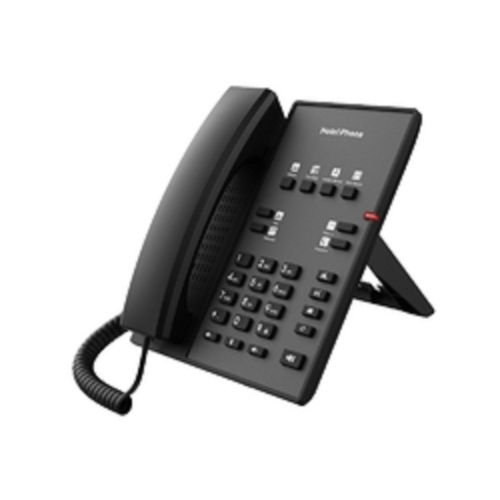 Fanvil 2 Wire Hotel Phone with RJ 11 Cost-effective Hote Phone HD Voice 8 DSS Keys PoE HD Voice PSU (H1-2 WIRE)