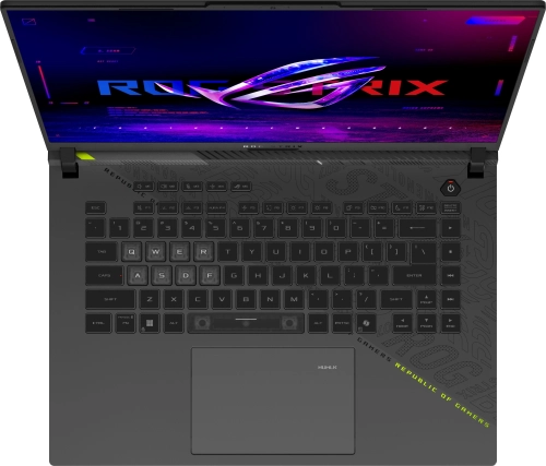 Ноутбук Asus ROG Strix G16 G614PP-S5119 Ryzen 9 8940HX 32Gb SSD1Tb RTX 5070 8Gb 16 IPS 2.5K (2560x1600) без ОС grey WiFi BT Cam (90NR0L68-M005Y0) фото 5