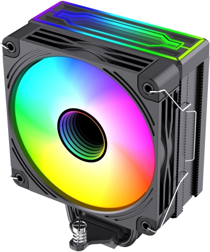 Устройство охлаждения(кулер) Bloody BD-AC205-ARGB1 ARGB Soc-AM5/ AM4/ 1151/ 1200/ 2066/ 1700 черный 4-pin 14-26dB Al+Cu LCD 205W 513gr Ret (BD-AC205-ARGB1-BK) фото 11