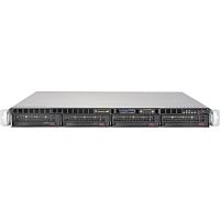 Серверная платформа SuperMicro SYS-5019S-MR x4 LFF 1U (SYS-5019S-MR)
