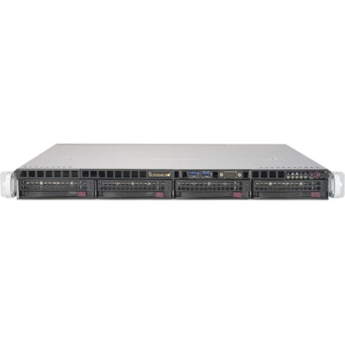 Серверная платформа SuperMicro SYS-5019S-MR x4 LFF 1U (SYS-5019S-MR)