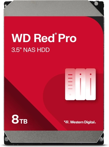 Жесткий диск WD SATA-III 8TB WD8005FFBX NAS Red Pro (7200rpm) 256Mb 3.5