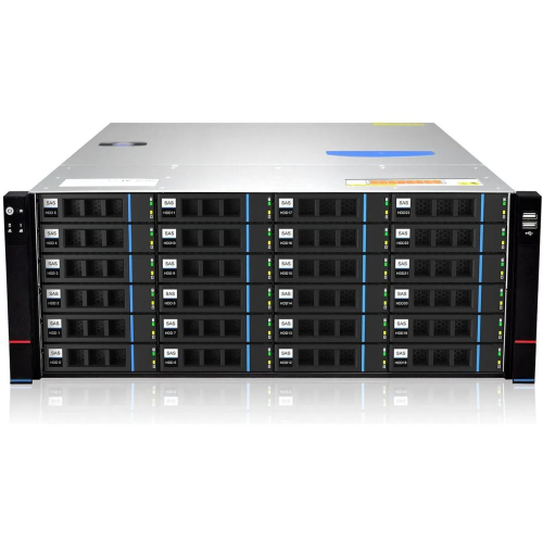Серверный корпус/ Gooxi RMC4124-670-HSE-D 4U 24bay chassis ,Expander backplane rear 2*2.5