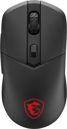 мышь беспроводная Mouse MSI VERSA 300, Wireless, 60g, DPI 8000, Symmetrical design, black (S12-4301260-CLA)