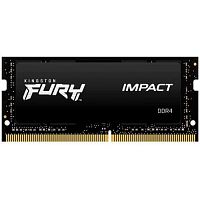 Модуль памяти Kingston FURY Impact 16GB DDR4 2666MHz CL16 SODIMM 1RX8 1.2V 260-pin 16Gbit (KF426S16IB/16)