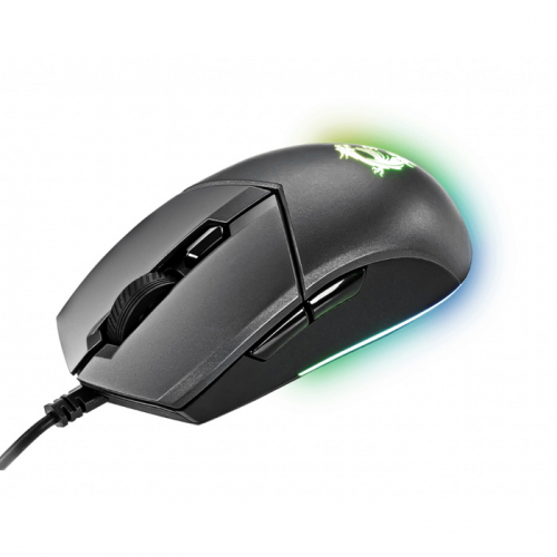 Мышь MSI CLUTCH GM11 Wired, RGB, USB, 400-5000 dpi, 6 but, Black фото 4