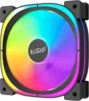 Вентилятор для корпуса PcCooler EF120 ARGB 120х120x25 черный 4-pin 25.7дБ (F3-L120BKAM1-GL) Ret