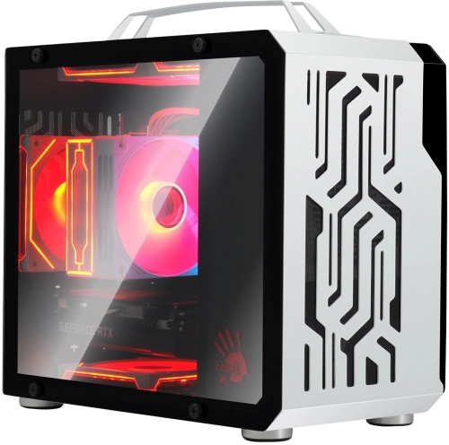 Корпус Bloody BD-CC110 белый без БП mATX 5x120mm 2xUSB3.0 audio (BD-CC110-WH) фото 12