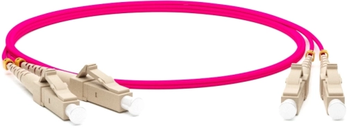 Патч-корд Hyperline FC-D2-504-LC/ PR-LC/ PR-H-1M-LSZH-MG FC-D2-504-LC/ PR-LC/ PR-H-1M 2x50/ 125 OM4 LC дуплекс-LC дуплекс 1м LSZH (FC-D2-504-LC/PR-LC/PR-H-1M)