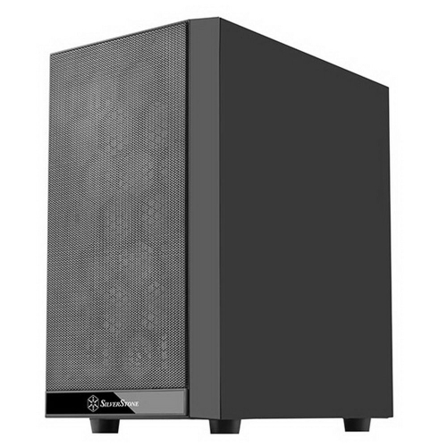 Корпус Silverstone SST-PS15B-PRO Precision Mini Tower Micro ATX Computer Case, tempered glass, 2x 120mm ARGB, 1x ARGB Controller, black (G410PS15BPRO020) фото 2