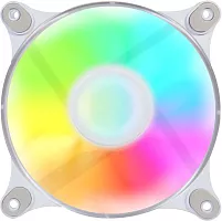 Вентилятор для корпуса GMNG GG-CF120ARGB4-PWMWH ARGB 120х120x25 белый 4-pin 26дБ Ret