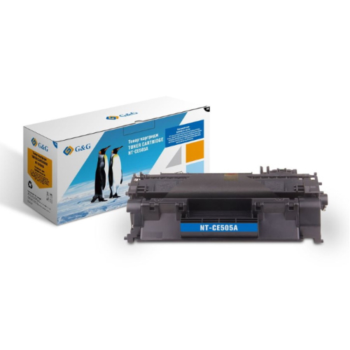 Тонер-картридж G&G NT-CE505A черный 2300 страниц для HP LaserJet P2035/P2035n/P2055d/P2055dn/P2055x