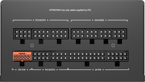 Блок питания PcCooler ATX 850W KN850 80+ gold (20+4pin) APFC 120mm fan 7xSATA Cab Manag RTL (P3-KN850-G1FFBK0-EU) фото 4
